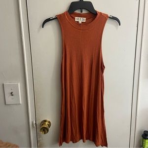 Pink Rose Mock Neck Tunic